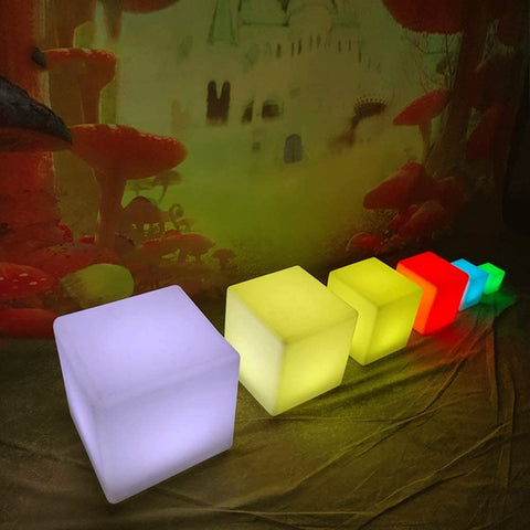 LED CUBE, illuminated LED cube15 x 15 x 15 Cms