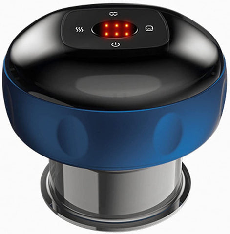 Intelligent Breathing Cupping Massage Instrument The Smart Cupping Therapy Massager - (Black)