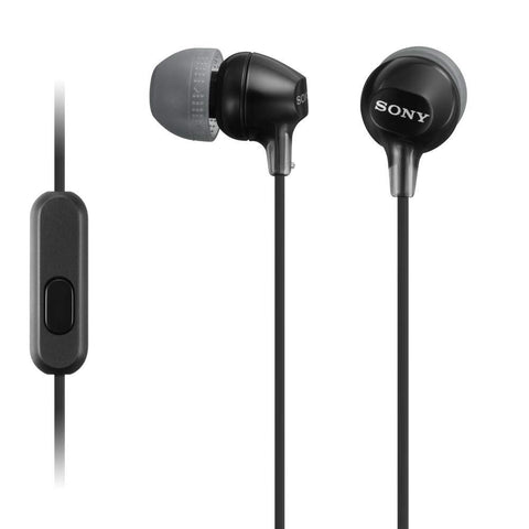 Sony Mdr-Ex15Ap In-Ear Headphones Mdrex15Ap/B  - Black