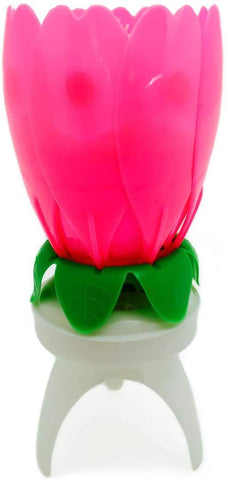 Melody Birthday Candle Lamp - Pink