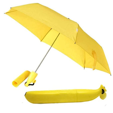 Banana Shape Folding Umbrella for Men & Women
