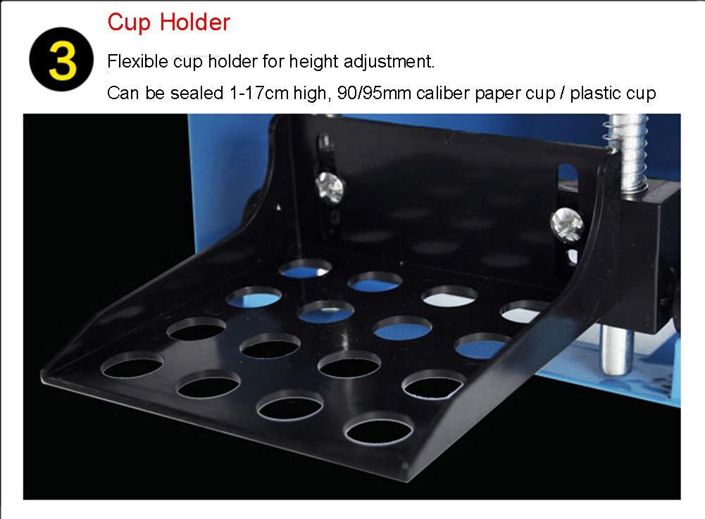 Electric Plastic Juice Cups Sealing Machine
