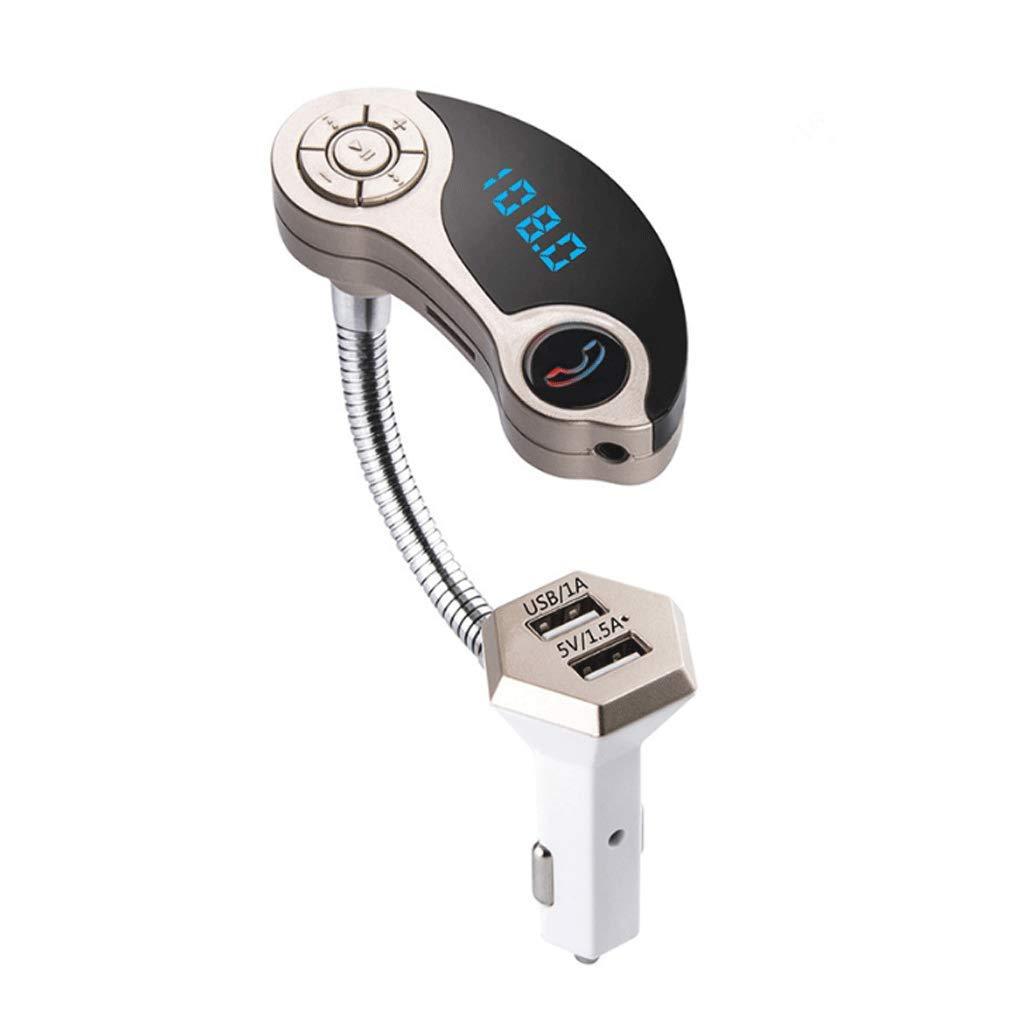 GT86 Bluetooth Car Kit MP3 Player FM TransmitterRed Light LCD Display With TF Card-rose red