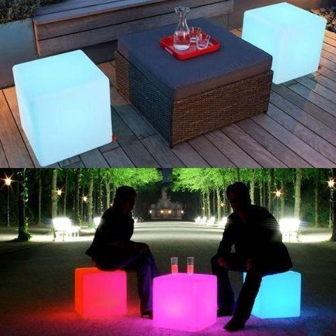 LED CUBE, illuminated LED cube20 x 20 x 20 Cms
