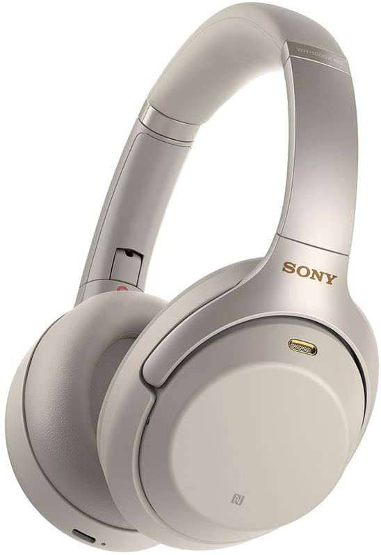 Sony Wireless Noise Cancelling Headphones  WH-1000XM3 - Silver