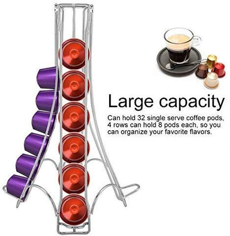 Coffee Pod Storage Holder Capsule Stand for 32  Pods