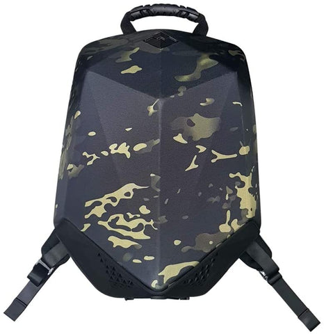 Brave Backpack With Bluetooth Speaker And Power Bank 5000mAh ( Black Pattern )