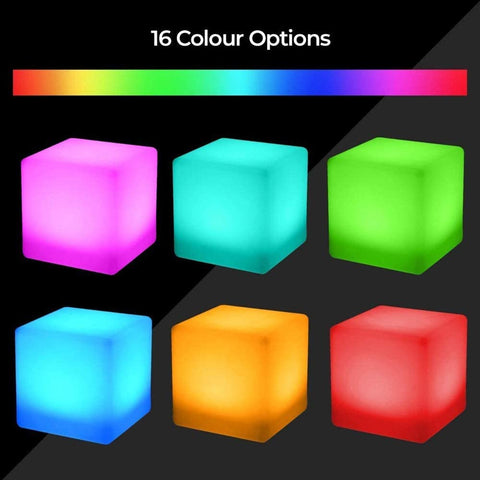 LED CUBE, illuminated LED cube15 x 15 x 15 Cms