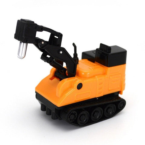 Inductive Truck Toy Inductive Engineering Vehicle Inductive Toy Follow Drawn Black Line for Kids