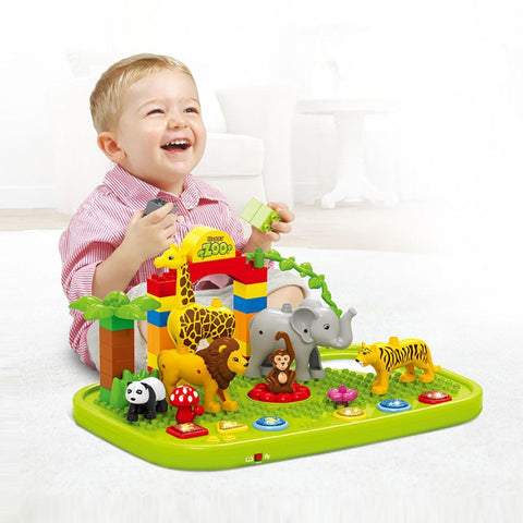 Kids Toys Multifunctional Activity Play Toy 47 Pieces- Multicolour - Little Angel