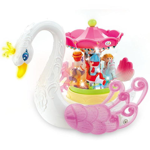 Little Angel - Fantastic Swan Electric Toy With Lights & Musi