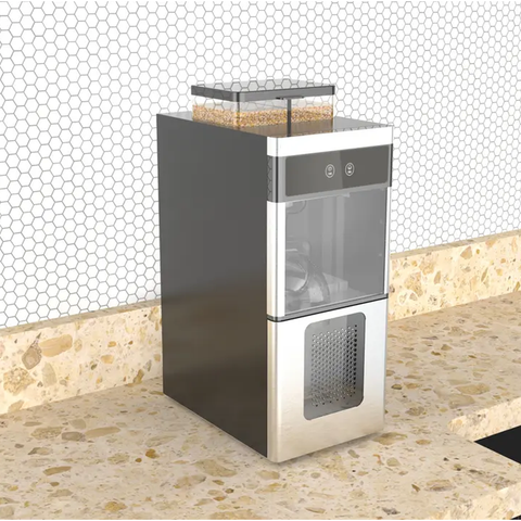 Desktop Automatic Popcorn Machine Without Oil Healthy Food Snack Making Machine