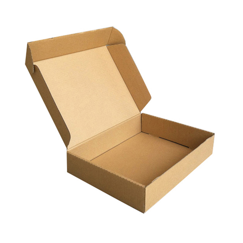 Kraft Paper Box Brown Corrugated Carton 26x29x7 Cm (10Pc Pack) - Willow
