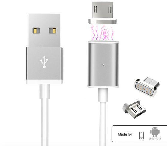 More offers for 1.2 Meter Micro USB and Lightning Adsorbent Magnetic Charging