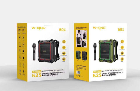 Portable speaker W-King K2S