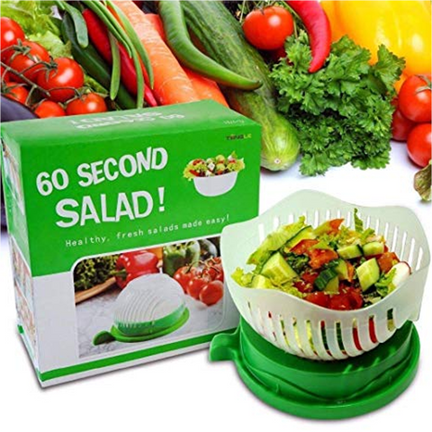 Salad Maker Cutter Bowl