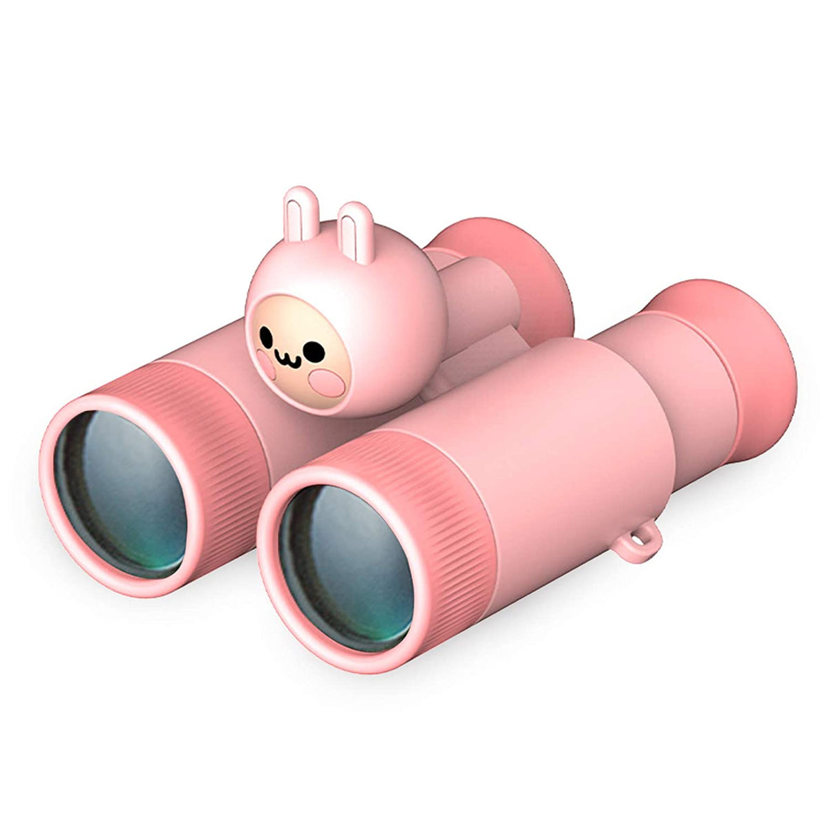 Negaor Binoculars for Kids 10X Mini Compact Binocular Toys High-Resolution Real Optics - Pink