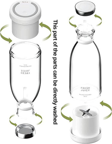 Portable Personal Blender Electric Juicer Kettle Bottle for Shakes