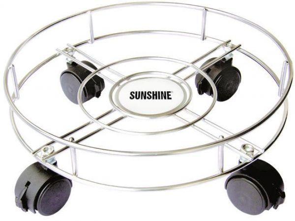 gas cylinder movable trolley (BLACK COLOR )