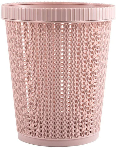 Hollow Garbage Bin with Built-in Garbage Bag Box - Green