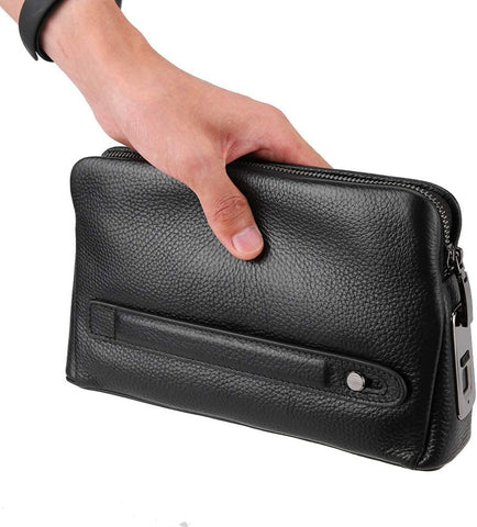 Smart Fingerprint Wallet, Men Wallet, Black men for Anti-Theft Handbag Access Control