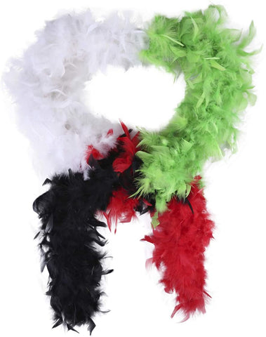 Assorted Colors Costume Party Accessory Feather Boas - Peach
