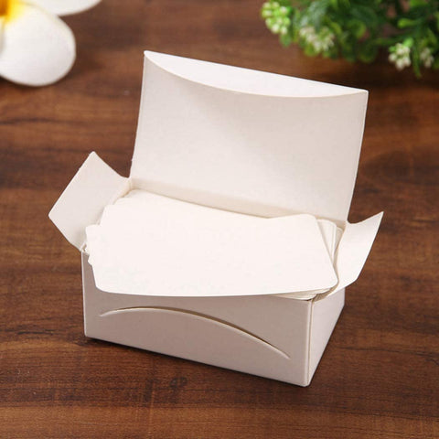 WILLOW 100PCS Blank White Card DIY Multi-use Business Card