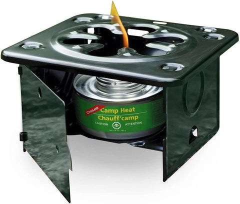 Coghlans Folding Camp Stove, 16.5cm, Black