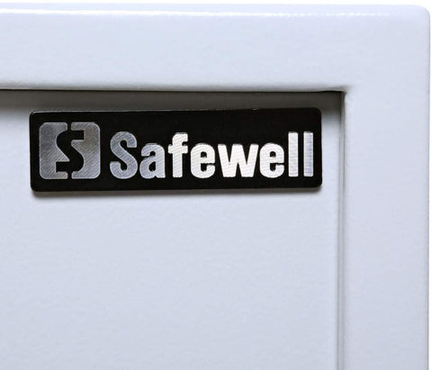Steel Numeric Pad Safety Deposit Box, Gray - Safewell