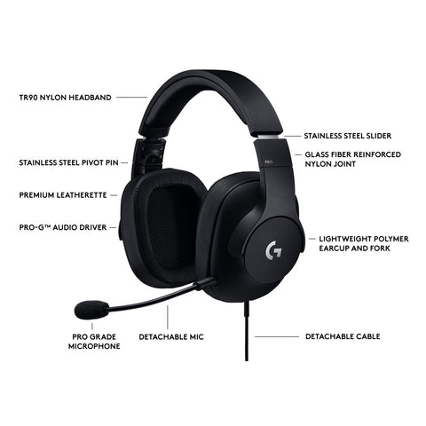 Logitech G PRO Gaming Headset  PC HEADSET