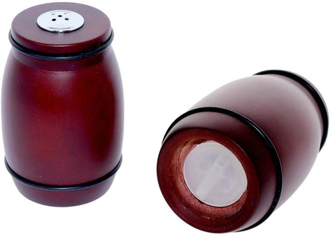 Willow 2 Piece Wooden Pepper Mill and Salt Grinder, Brown