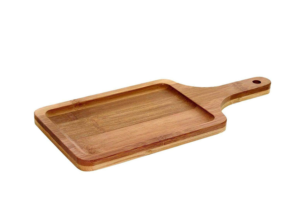 Wooden Rectangular Plate 13.5 x 22cm by Square