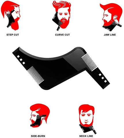 Beard Guide Shaper Double-edged Beard Shaping Tool