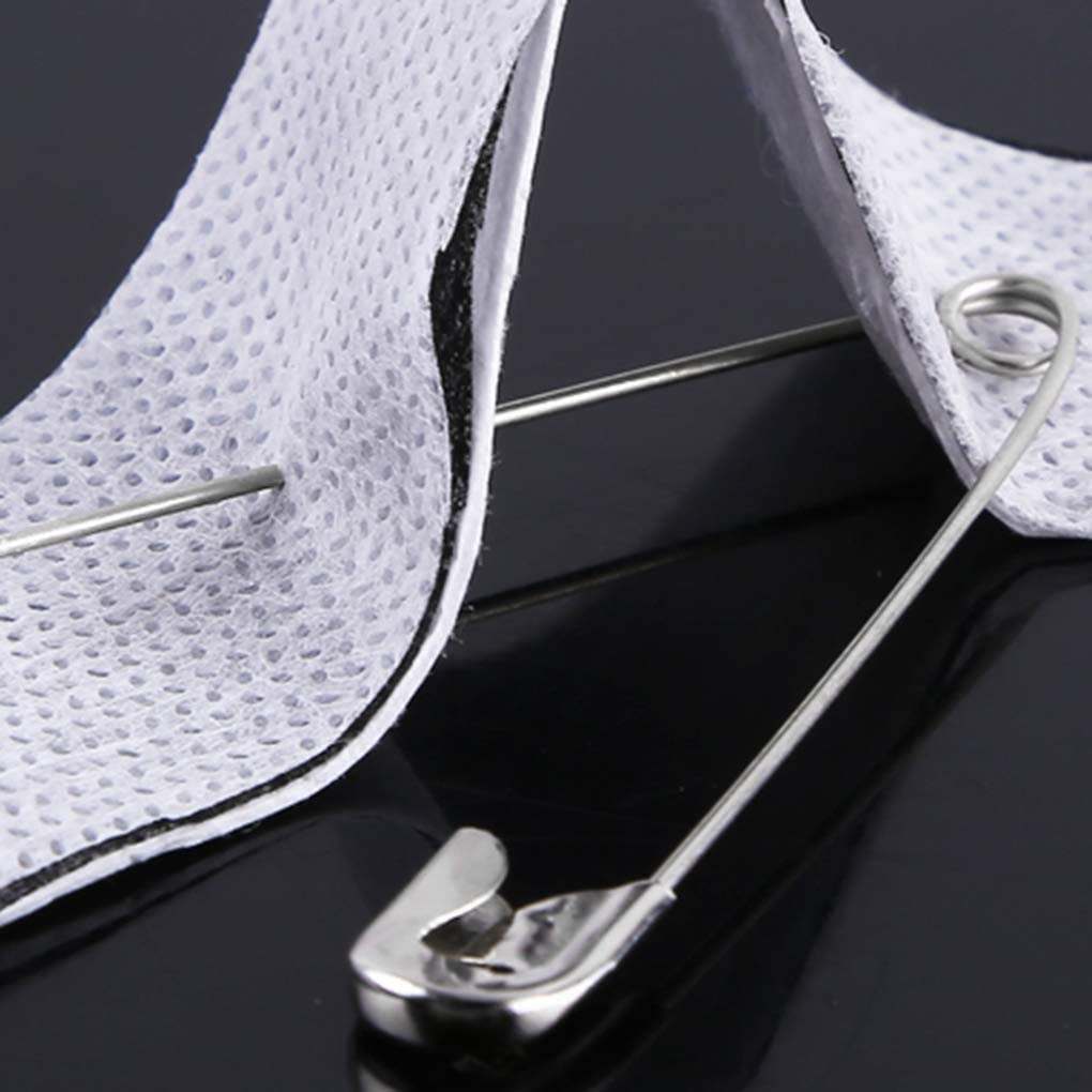 4 pieces Safety pins/Hijab pins - White color (Japan) price in UAE