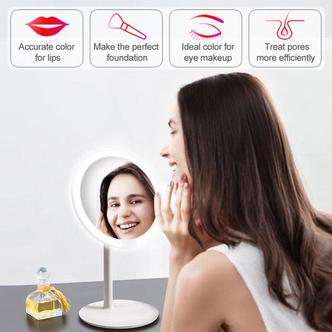 Amiro Xiaomi Smart Lighted Vanity Makeup Mirror