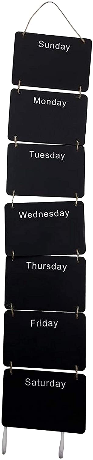 Weekly Calendar and Planner Blackboard