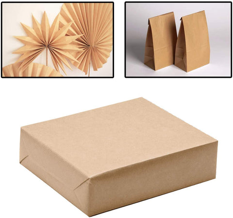 Brown Kraft Paper Roll (44cm X 30m) 80GSM | Biodegradable Recycled Material - Arts & Crafts