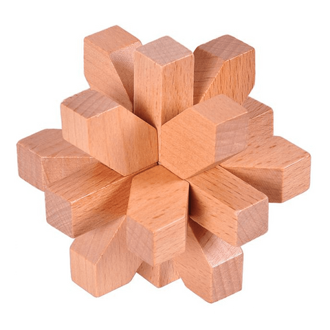 WOODEN Educational Toys Interesting Unlock Wooden AB405