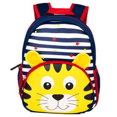 Cute Cheetah School Bag Kindergarten Backpack - SquareDubai