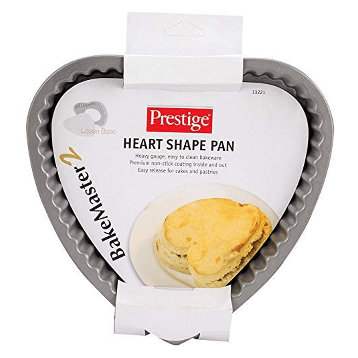 Prestige  Heart Shaped Pan - Gray