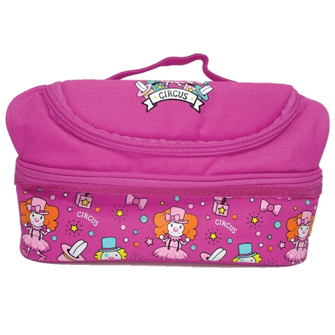 Smily Dual Slot Lunch Bag