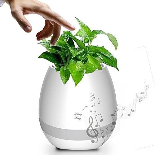 Smart Festival Gift Flower Pot, Play Piano on a Real Plant.