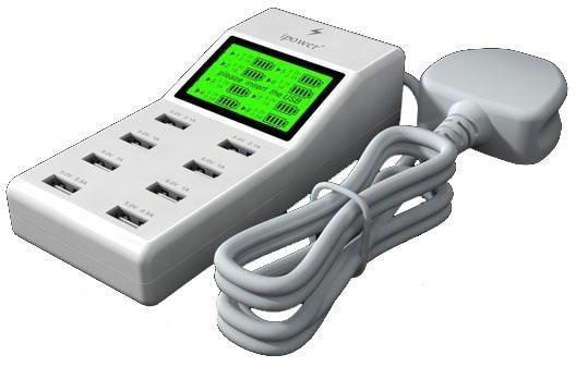 Doolike USB Power Adapter with 8 USB Power Port for Smartphone and Tablet - SquareDubai