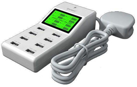 Doolike USB Power Adapter with 8 USB Power Port for Smartphone and Tablet - SquareDubai