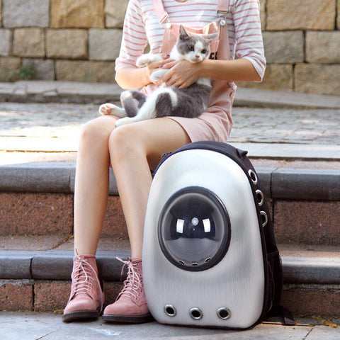 Dog or Cat  Backpack, Pet Bubble Backpack