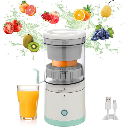 Protable Electric Orange Juicer Usb Charging Cordless One Button Operation - Migecon