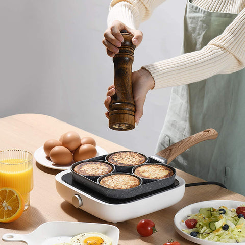 Egg cooker Frying Pan, 4-Cups non-stick cookware - NicoSeeWonder