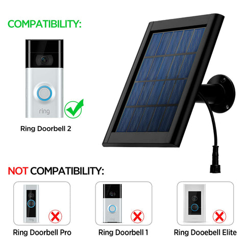 Ring Solar Panel for Ring Video DoorBell 2
