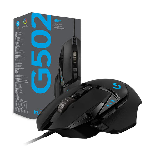 Logitech G502 HERO High Performance Gaming Mouse  PC MOUSE