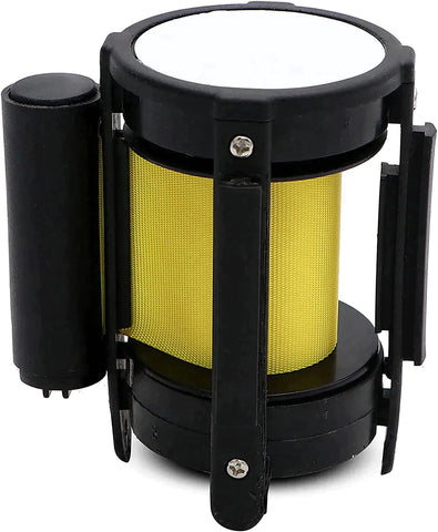 Replacement Stanchions Belt Head Cassette, Yellow Stripe